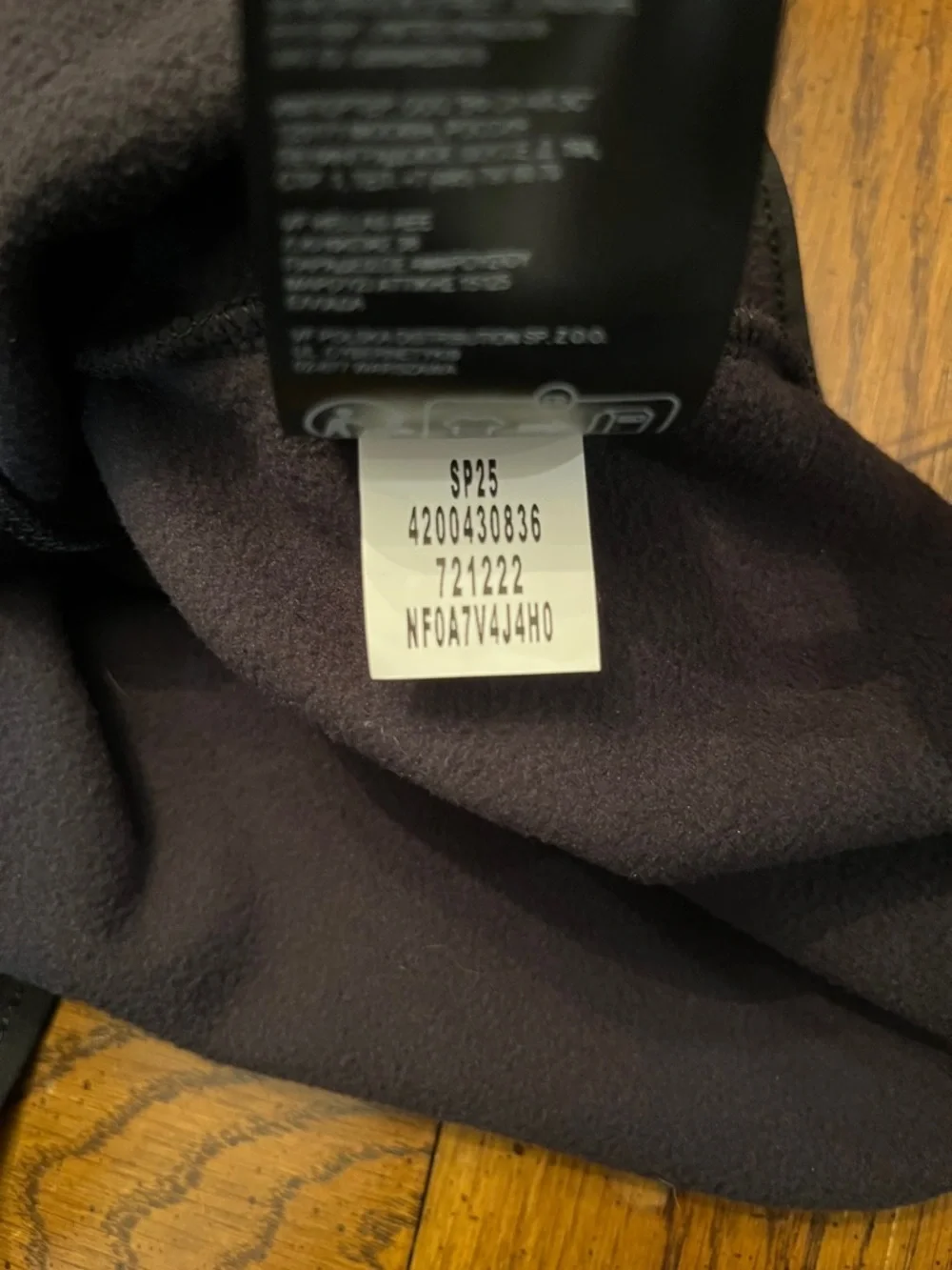 The North Face TKA Glacier Full-Zip Fleece Jacket in TNF Black, size large,‎ NWT
